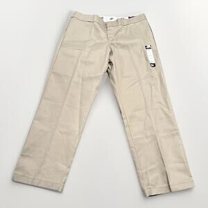 Dickies Pants Women 18R Khaki 774 Original Fit Straight Leg Work 42x31‎ NWT